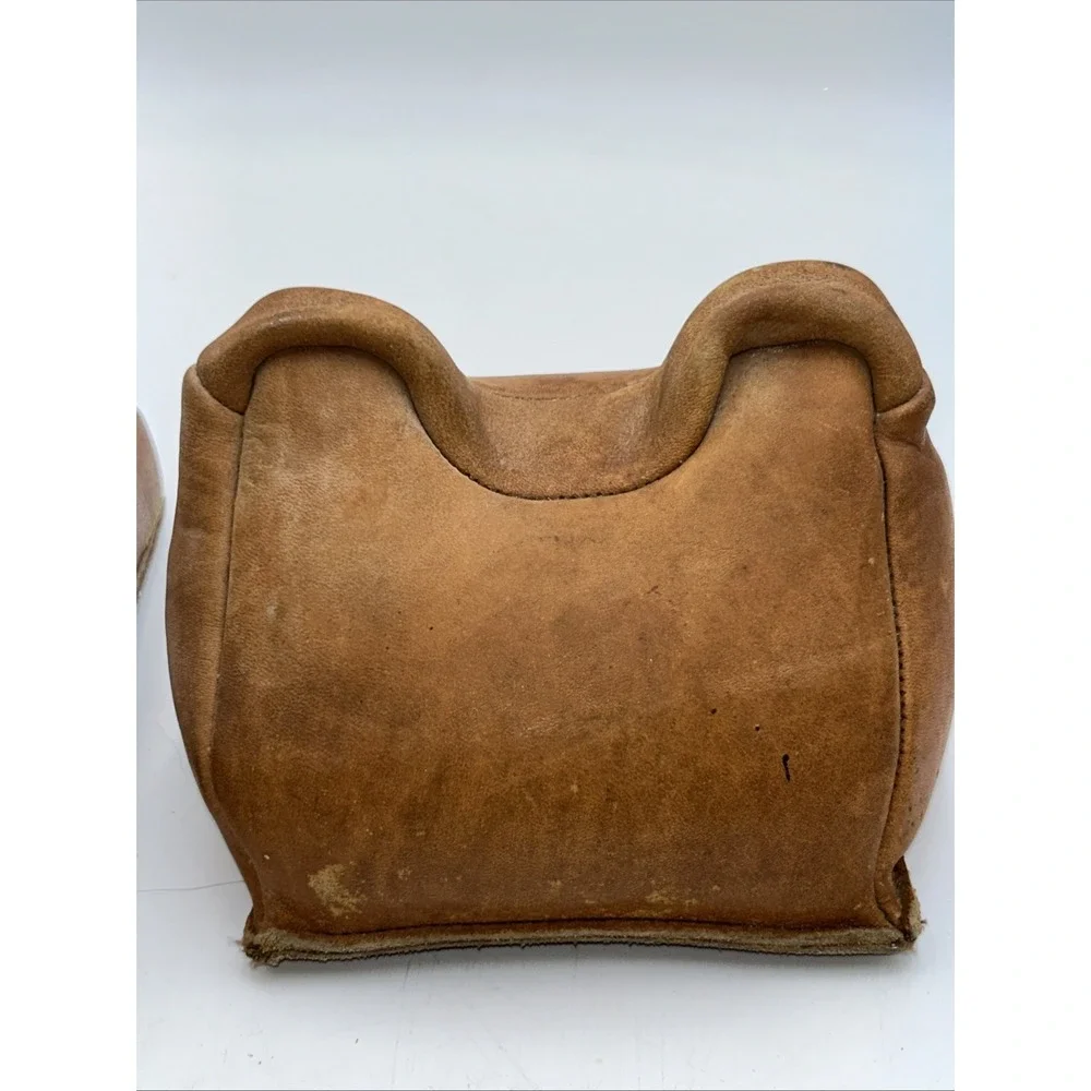 Vintage Protector Model Leather Standard Front Rabbit Ear Back Rest Shooting